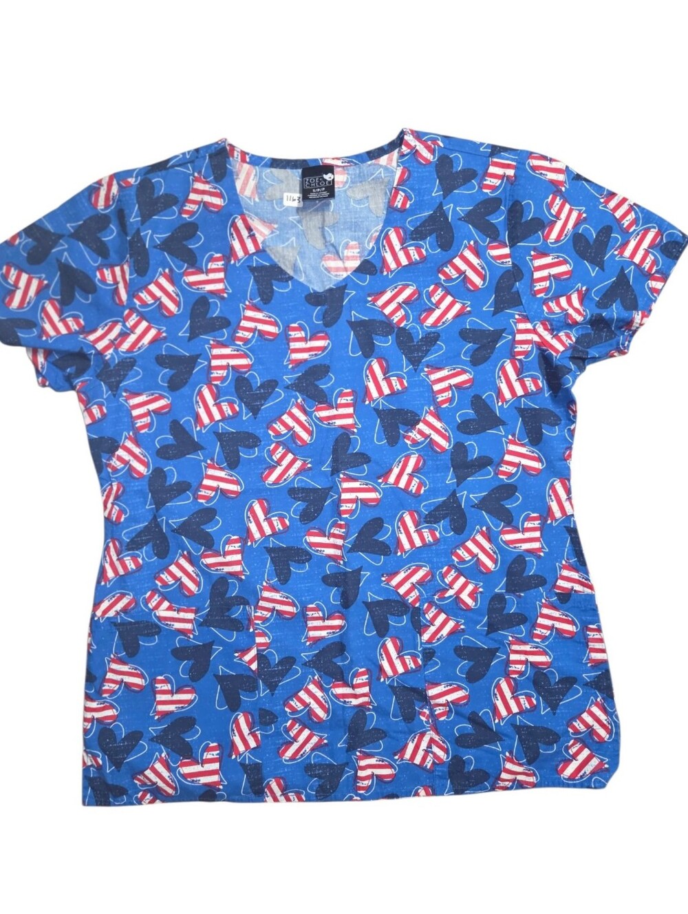 Zoe And Chloe Scrub Top